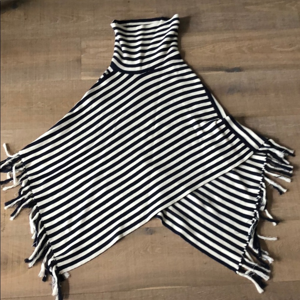 The Limited Navy Poncho
